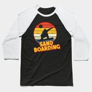 Vintage Sandboarding Baseball T-Shirt